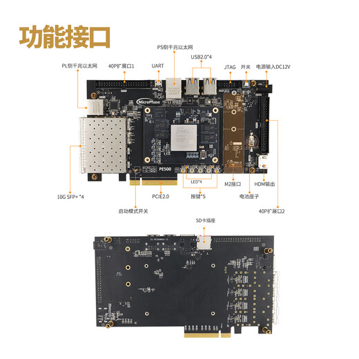Micro-Form Xilinx FPGA Development Board ZYNQ7100 ARM XC7Z035 XC7Z100 PE500-XME7035 (Enterprise Edition)