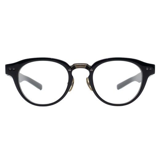 Four Nines999.9 Cadre de lunettes importée du Japon pour hommes et femmes, planches de mode de luxe légères + Titanium Full Frame Myopia Glasses Frame M-150 9903 Black