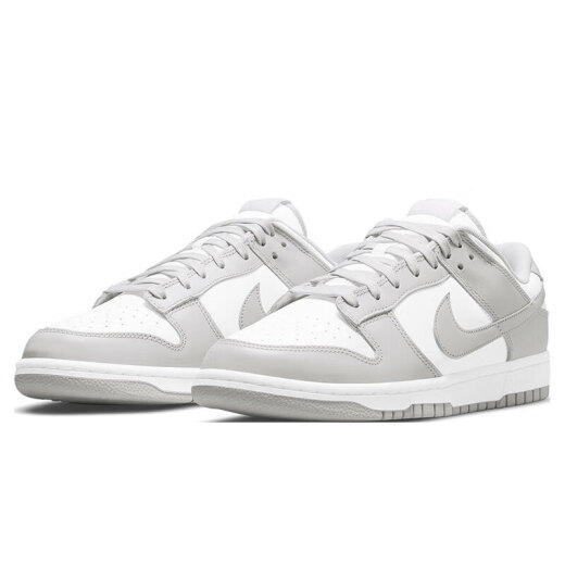 Nike (Nike) zapatos casuales zapatos para hombres 2025 Summer Nuevos zapatos deportivos Dunk Low Low Top Shoes HF5441-100 DD1391-103 Blanco/Mist Grey 40