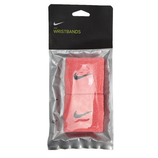 Nike (Nike) Guardia de muñeca deportiva Pink Women's Basketball Tennis Wutnband corriendo Fitness Entrenamiento de fitness transpirable.