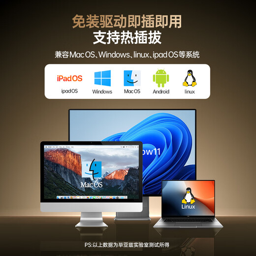 Biaz HDMI to Type-C adapter cable 4K screen projection converter to USB-C Thunderbolt 3 interface Apple 17pro MacBook computer iPad Huawei projection expansion