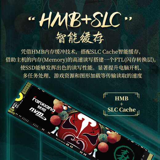 梵想（FANXIANG）512GB SSD固态硬盘 M.2接口NVMe协议 精选TLC颗粒 一体机台式机笔记本电脑AI PC存储配件 S500Pro