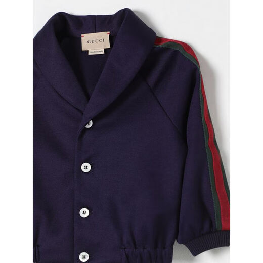 Gucci Gucci/Gucci Baby and Children's Clothing Boys Blue Jacket Jacket Blue 03M One Size