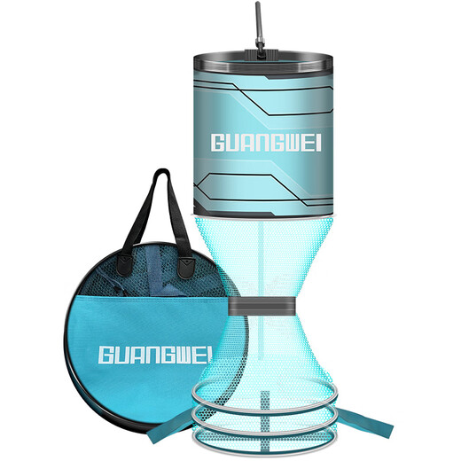 Guangwei Guangwei Yingfeng leisure fish guard thickened rubberized fish guard quick-drying deodorant fish bag net bag net bag anti-hanging belt ground plug 35cm 2m Yingfeng round fish guard