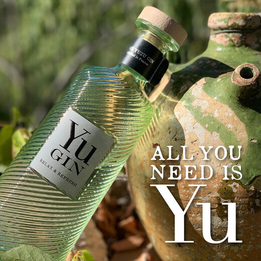 YUGIN【原瓶进口】法国欲蜜柚金酒洋酒马天尼调酒基酒 YuGin蜜柚金酒43% 200mL