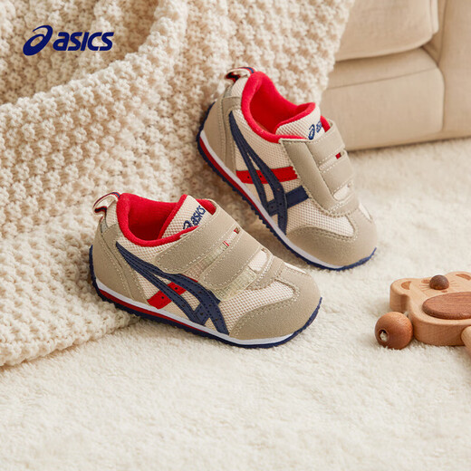 ASICS ASICS Autumn and Winter Children's Baby Toddler Shoes Mesh Soft Bottom Double Velcro