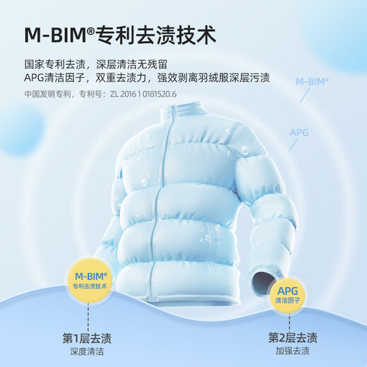 Youjies Down Jacket Cleaning Agent 70ml*2 Bottle Set No Washing Powerful Stain Remover Down Jacket Dry Cleaning Agent Removes Oil Stains