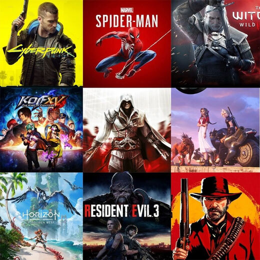 电脑大型单机移动游戏硬盘3a大作免安装即插即玩1T大容量顺丰包邮 500GB 自选游戏