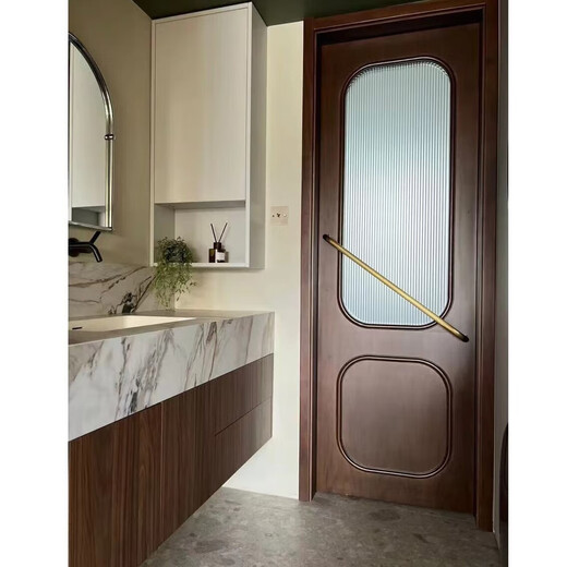 笑笑木门卧室室内厨房卫生间烤漆贴板实木门 实木贴板烤漆