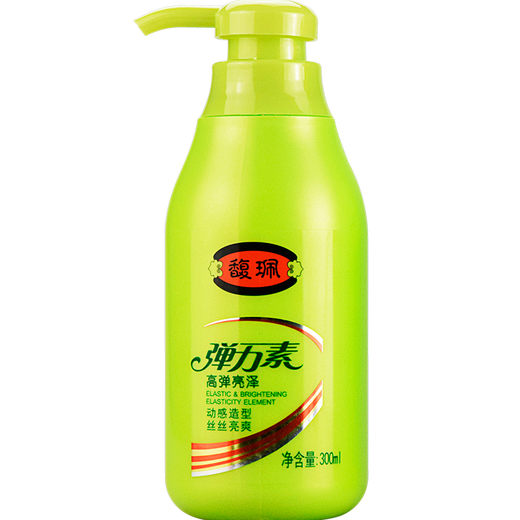 Fu Pei High Elasticity and Shine Elastin Moisturizing Curl Hair Styling Gel Water Improves Frizz Gel Cream Mousse Essence High Elasticity and Shine Elastin 300ml