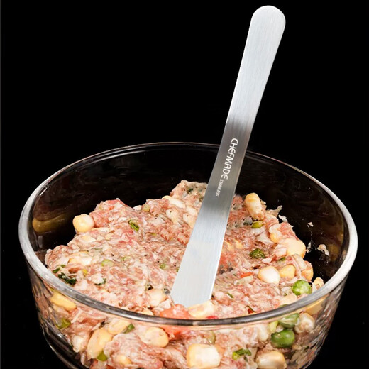 学厨包饺子工具混沌馅挑勺家用304不锈钢水饺挖馅勺子奶油抹刀 WK9193-奶油抹刀