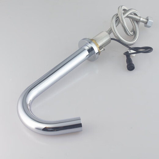 Guyuan Copper Induktion Wasserhahn Krankenhaus Labor Vollautomatisch intelligent intelligentes Wasserhahn Batterie Plug-in Eines kaltes Wasser kaltes Wasser 6172Ab Medium eines kaltes Wasser