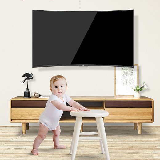 Beishi TV Bracket TV Mount Thickened TV Wall Mount Bracket is suitable for Xiaomi TV Mount 43 50 55 65 70 75 85 inch TV stand suitable for Xiaomi TV 32-75 inches/fixed/upgrade thickening