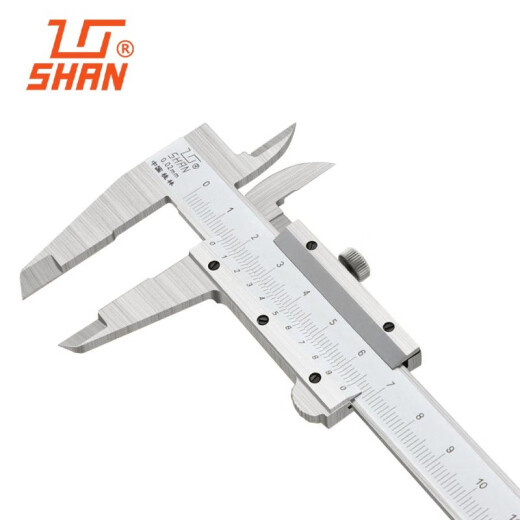 Guiliang vernier caliper four-purpose caliper industrial caliper chrome plating process wear-resistant and rust-proof 0-300*0-125*0.02