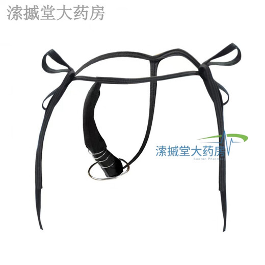 Men's men's underwear ring half thong sexy temptation strap metal hoop thong one-size-fits-all straps can be worn by fat and thin g144