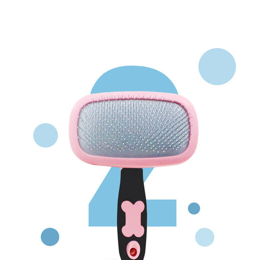 Harukami Murakami special fluffy comb for Bichon Frize to remove floating hair, hair pulling comb, needle comb, dog hair combing brush, Hartley pet supplies, special fluffy comb for Bichon Frize.