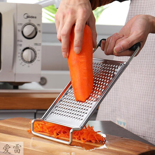 OYLCO soap, cheese, chocolate fine grater, shredded stainless steel kitchen DIY scraping gadget, extended high-end grater bag-fine style