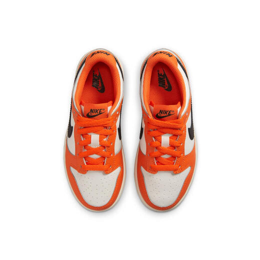 Nike (NIKE) Dunk Low (PS) Children's Sports Shoes DH9756 Overseas Direct Mail 003 Phantom Gray White/Black/Safe Orange 35