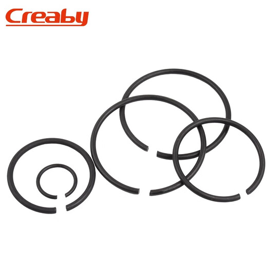 CreabyGB895.2 Shaft wire retaining ring stop ring C-type elastic snap ring 70 manganese steel circlip M8 (200 pieces)