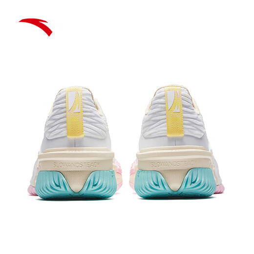 ANTA Airspace 5 basketball shoes men's cement nemesis professional practical breathable cushioning anti-rollover low-top sports shoes West Coast-4 41 (men's size 8)