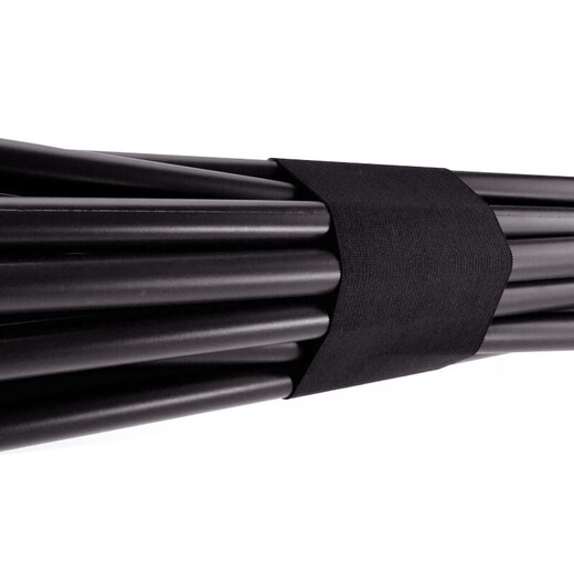 阿姆斯羽毛球网架 便携式移动羽毛球架/网柱 6.1米标准双打 含球网 6.1m 标准双打型