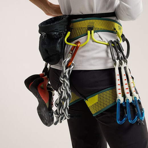 Arc'teryx (ARC TERYX) Skaha Harness Men's Rock Climbing Harness Suitable for Single and Multi-Stage Rock Climbing Lampyre / Boxcar XS
