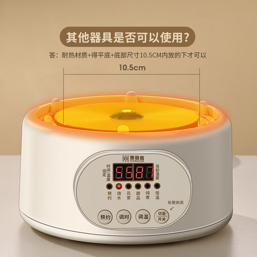 Multifunctional health pot for those who are good at it, all-glass teapot, kettle, baby-specific constant temperature kettle, electric kettle, integrated flower teapot, small 2024 new tea maker, thermos kettle, 1.2L constant temperature model (adjustable temperature)