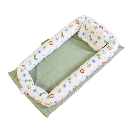 Gudong Bear crib middle bed for adults to go to bed, multi-functional anti-pressure bionic bed for sleeping, newborn products, starry sky bed + pillow + quilt, newborn baby 0-24 months