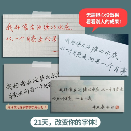 Shaoze Wenhua Primary School Chinese second grade second volume reading pinyin writing words People's Education Press calligraphy practice book children's calligraphy practice book