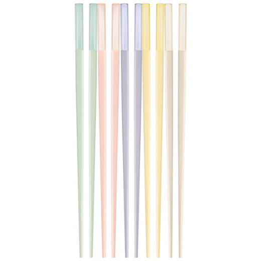 Supor special color chopsticks, high temperature resistant healthy chopsticks, color separated jelly chopsticks, 5 pairs TK23020E