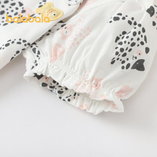 Balabala baby short-sleeved T-shirt girls top summer cute and cute 200224117004