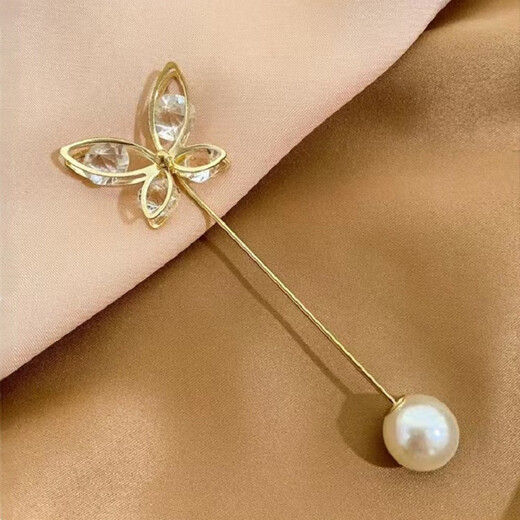 Crystal waistband pin accessories to fix clothes, tighten the waist, change the waistline to a small artifact, waist buckle to prevent exposure, high-end brooch, birthday gift for girls, to give to girlfriend and wife