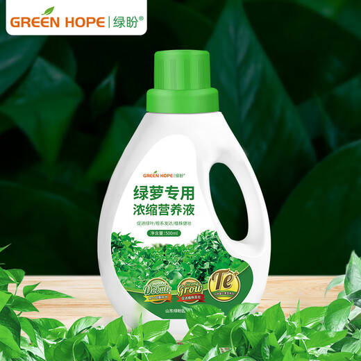 Lupan hydroponic pothos nutrient solution special fertilizer to prevent yellow leaves and root rot in soil culture 500ML concentrated plant leaves turn green