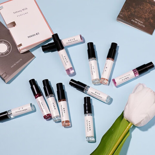 Big brand same fragrance perfume sample 3ml no man's land rose black opium azure high-end light fragrance long-lasting fragrance 1 piece 3ML real me