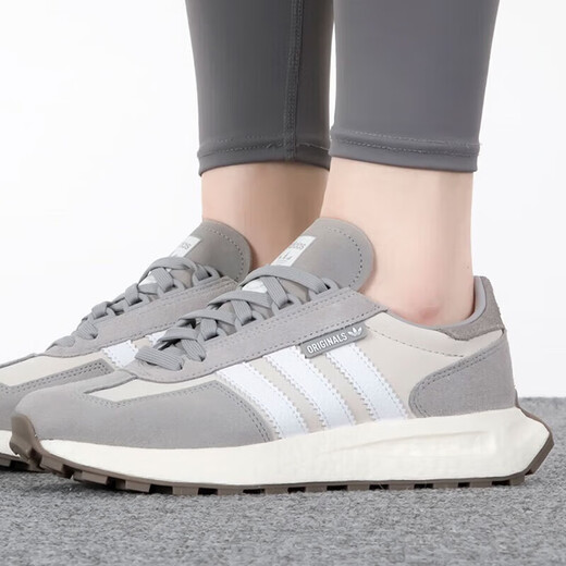 Adidas Clover Women's Shoes 2024 Autumn New RETROPY E5 Cushioned Running Shoes Casual Shoes Comfortable Daddy Shoes GY9922 36.5