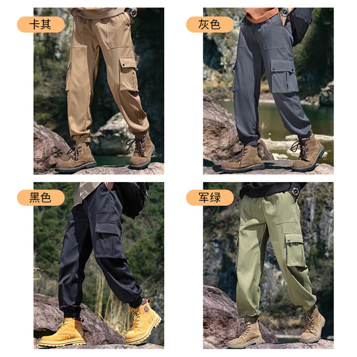 EASTERN CAMEL overalls men's autumn and winter leggings loose and versatile fashion brand functional assault casual pants trousers for men