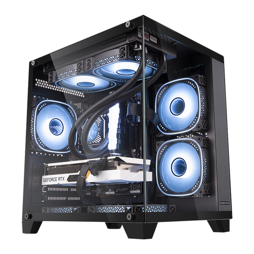 MSI i5 12400F/13400F/14600KF/13700F/14700KF assembled computer desktop console game design without graphics card MSI quasi-system DIY assembly machine configuration four i5 14400F+16G+512G