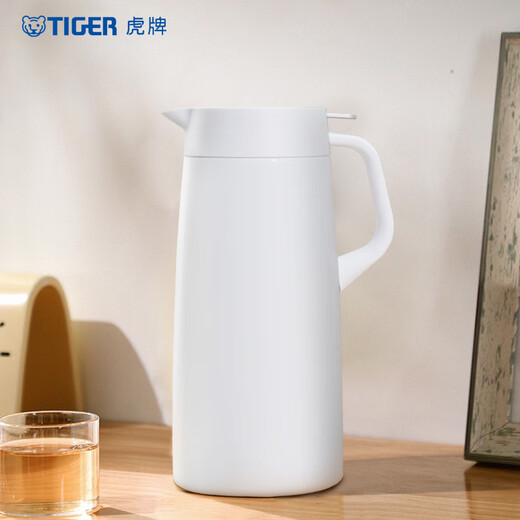 TIGER Thermos Kettle 304 Stainless Steel Fashion Insulation/Cool Kettle PWO-A20C-W White 2L