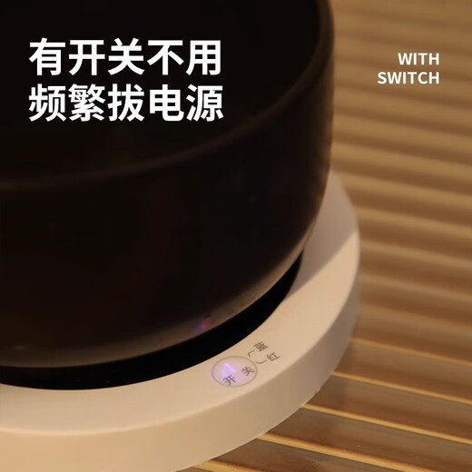 Hui Yimu Cat Constant Temperature Heating Water Drinking Machine Yogurt Machine Water Bowl Cat Drinking Water Feeding Water Drinking Machine Cat Bowl Winter [350ml] Pure Black Ceramic Bowl + Basic Constant Temperature Pad
