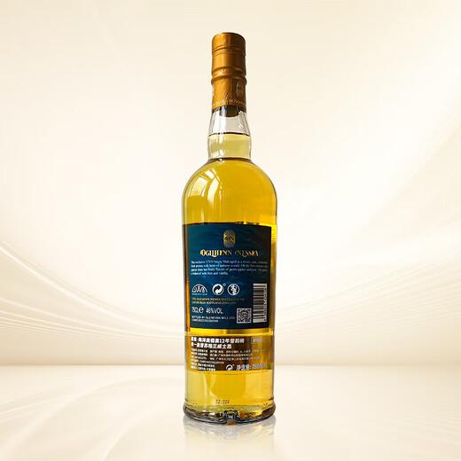 Ogilhinn Nessia拔萃【全球限定】苏格兰原装进口12年单一麦芽雪莉洋酒威士忌送礼 6瓶装
