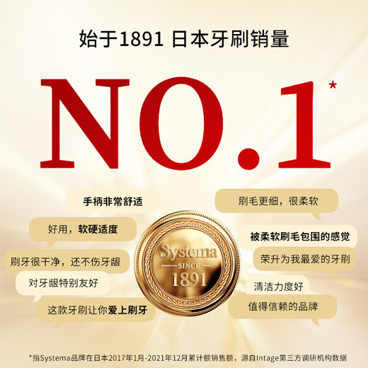 Lion Fine Teeth Cleaner imported four-row ultra-fine toothbrush 1 soft bristles to protect gums and reduce bleeding Self-operated