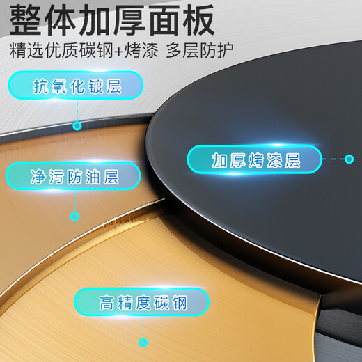 Shuaishi kitchen storage rack gas stove cover gas stove bench induction cooker bracket multi-functional stove cover rack 40*50*9 extra thick 1.1mm thick