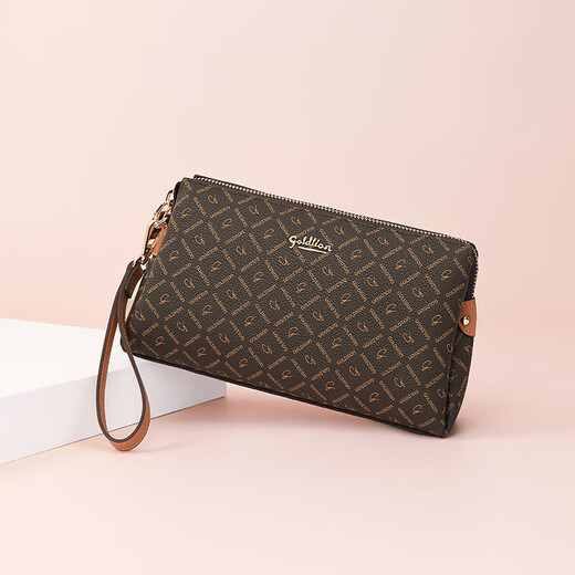 Goldlion Women's Handbag Retro Printed Clutch Bag Birthday Gift Gift