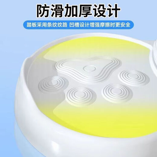 Zhiqixin children's jumping ball, children's and teenagers' jumping ball, frog jumping, balance sense training, jumping pole, fitness equipment, upgraded thickened red panda luminous model + pump