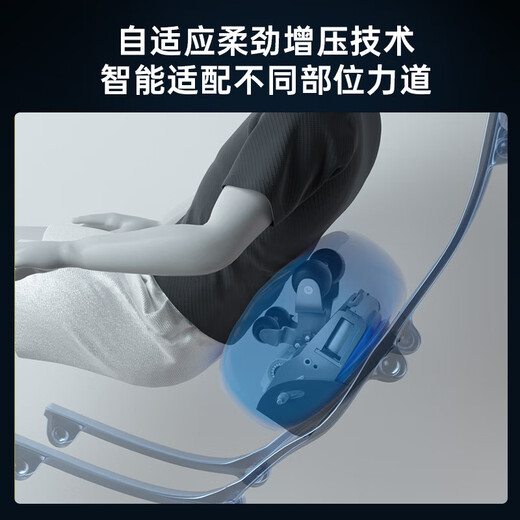 Westinghouse CE certified S610 massage chair home space capsule full body massage fully automatic massage chair electric sofa government subsidy gift for family and parents Glacier White