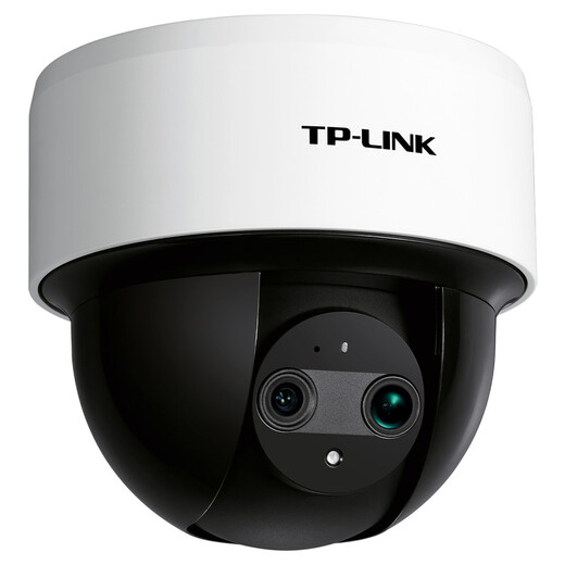 普联（TP-LINK）无线监控摄像头家用 手机APP远程查看高清监控器室内吸顶半球智能网络摄像机360度全景旋转云台版 400万4MP全彩夜视【双目变焦版】 128GB内存卡【免费升级256GB卡】