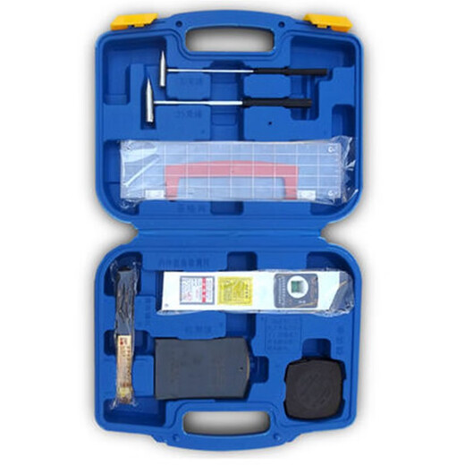 Jingluda two-meter ruler measurement house inspection tool kit quality inspection kit ruler folding level ruler 2-meter project 7-piece set