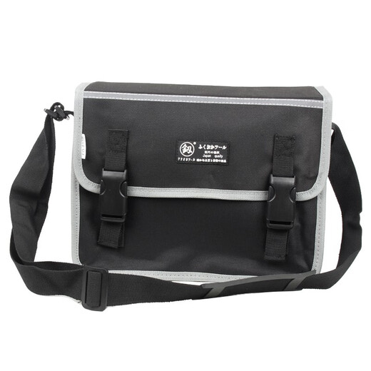 鰰 Japan Fukuoka Tools household shoulder bag multi-function computer repair tool bag canvas bag electrician bag FO-8120 industrial grade stab-proof tool bag 12 inches