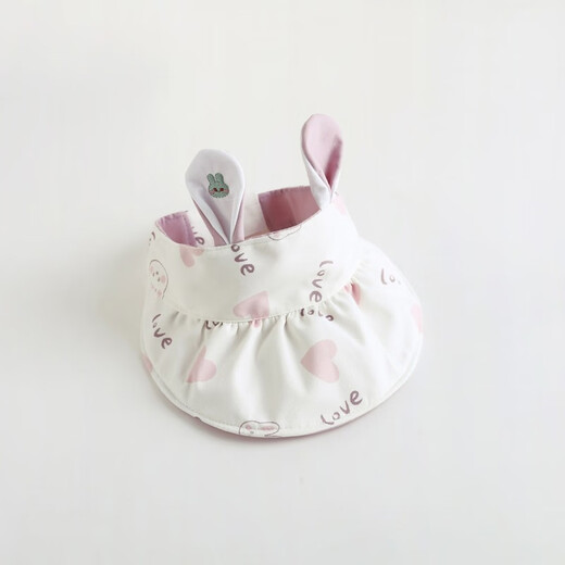 Benasi baby hat spring and summer new summer sun protection fisherman hat empty top basin hat for boys and girls cute and trendy PM683-pink 6-18 months (44-48CM)