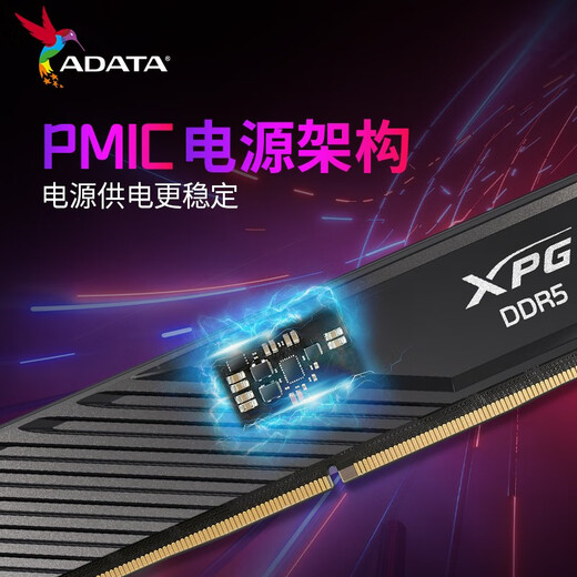 ADATA 24G/48G (24G*2) set DDR5 6000 frequency AI computer accessories desktop memory Veyron D300 matte vest C28 timing Hynix new Mdie C28/new Mdie 6000 24G*2 white